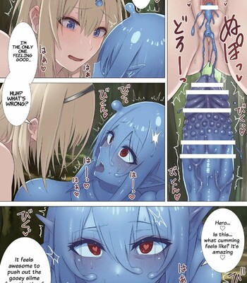 Yuusha to Slime no Kyousei | Hero and Slime Symbiohabitation comic porn sex 53