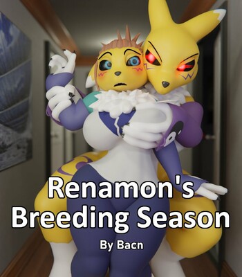 (Bacn) Renamon’s Breeding Season comic porn thumbnail 001