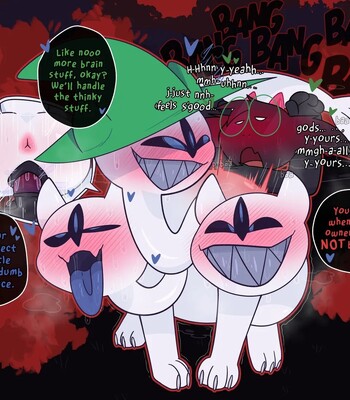 Ralsei x Clover (Ongoing) comic porn sex 9