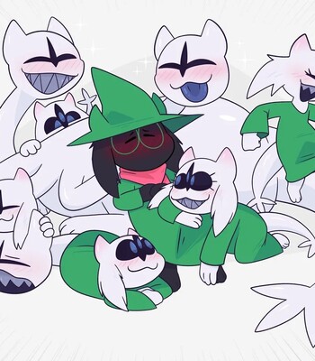 Ralsei x Clover (Ongoing) comic porn sex 19