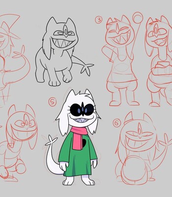 Ralsei x Clover (Ongoing) comic porn sex 26