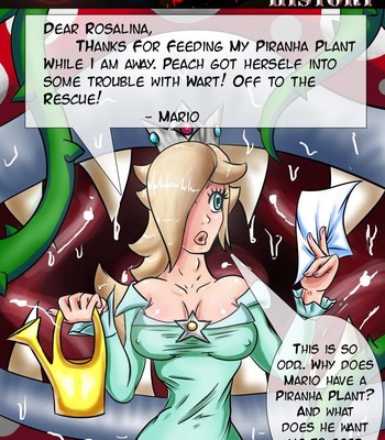 PRINCESS ROSALINA vs. PIRANHA PLANT! comic porn thumbnail 001