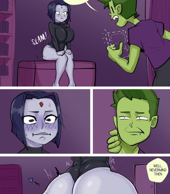 Teen Titans – Raven Short Comic comic porn sex 2