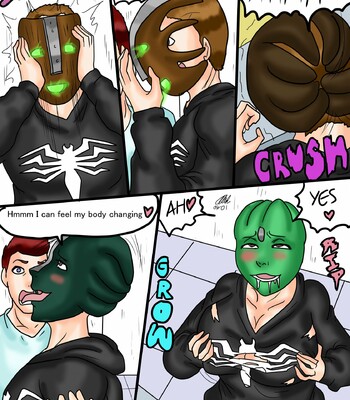 Symbiote Birthday Orgy comic porn sex 2