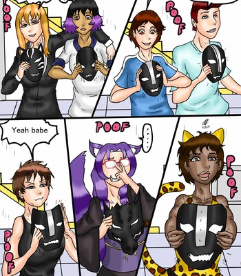 Symbiote Birthday Orgy comic porn sex 9