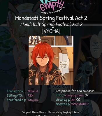 Mondstadt Spring Festival Act 2 + Interlude comic porn sex 23