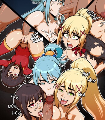Sylvia × The Heroines of Konosuba comic porn sex 4