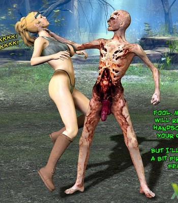 Attack of the Zombie comic porn sex 5