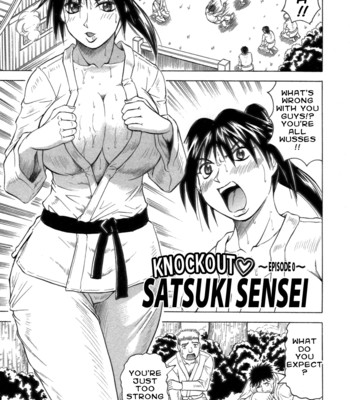 Ichigeki nousatsu satsuki sensei | knockout satsuki sensei comic porn sex 5
