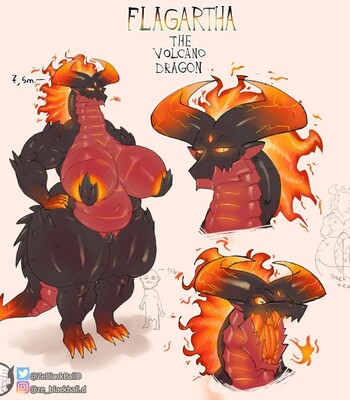 Porn Comics - [ZeBlackBallD] Flagartha the Volcano Dragon