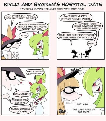 Porn Comics - [PONPORIO] Kirlia and Braixen’s Hospital Date