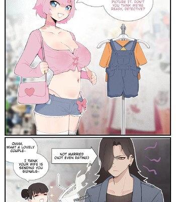 A story about a Detective and his undercover best friend comic porn sex 21