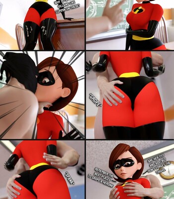 How to defeat a Heroine: With Elastigirl comic porn sex 3