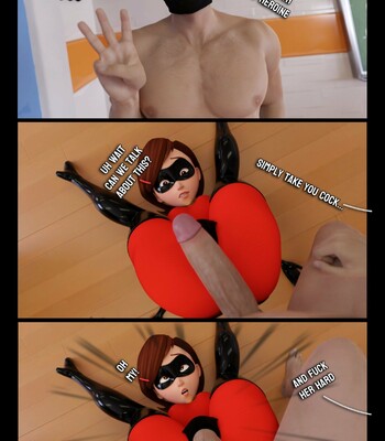 How to defeat a Heroine: With Elastigirl comic porn sex 6