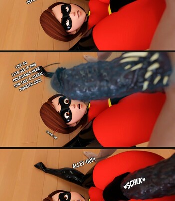 How to defeat a Heroine: With Elastigirl comic porn sex 7