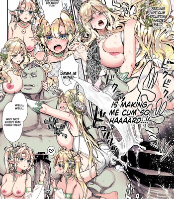 Oideyo! Midarana Elf no Mori | Come to the Forest of the Lewd Elves! [Colorized] comic porn sex 26