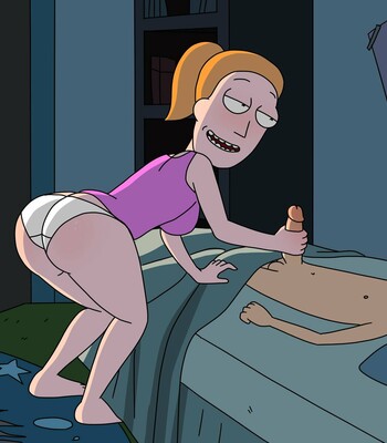 Porn Comics - Sneaking Into Morty’s Room At Night