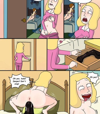 Sneaking Into Morty’s Room At Night comic porn sex 7