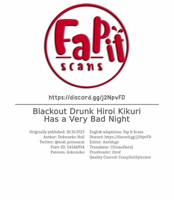 Deisui shita Hiroi Kikuri ni Warui Koto o Suru Hanashi | Blackout Drunk Hiroi Kikuri Has a Very Bad Night comic porn sex 26