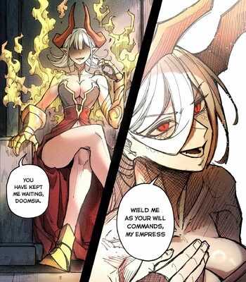 The Cleric and The Horned Warrior – Doomsia’s Healing Sessions #1-4 comic porn sex 17