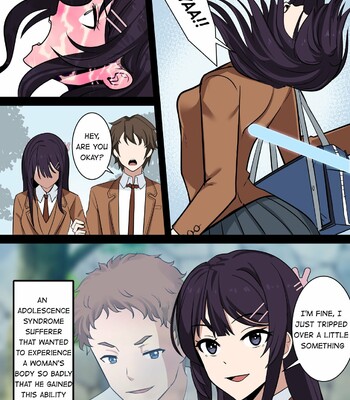 Possessing Sakurajima Mai and Cucking Her Lover comic porn sex 2
