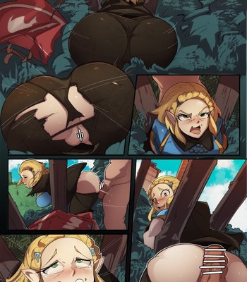Zelda Got Stuck! comic porn sex 6