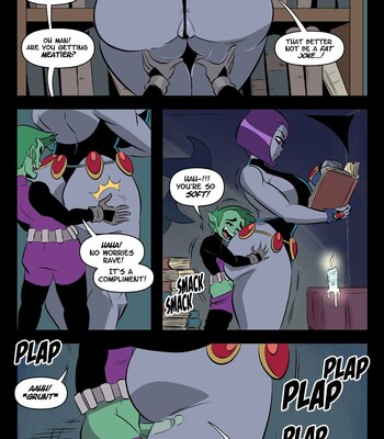 Raven x Beast Boy: A Good Book comic porn sex 3
