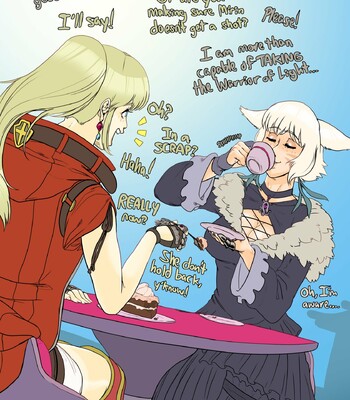 Porn Comics - Y’Shtola’s Start To a Long Day