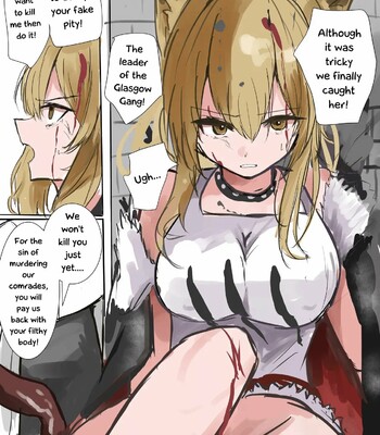 Porn Comics - The Lion Queen’s Defeat, Reduced to a Plaything for Sarkaz Tentacles