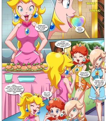 Peachy Party comic porn sex 2