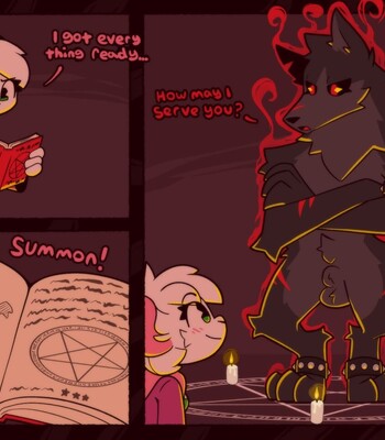 Reggie Summons a Hellhound comic porn thumbnail 001