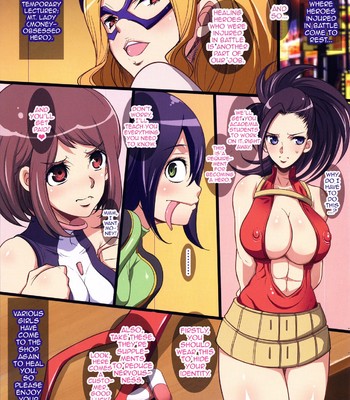 (C87) [Youkai Tamanokoshi (CHIRO)] Academia Hero no Oshigoto comic porn sex 2