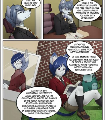 University Tails Welcome to Carrington comic porn sex 2