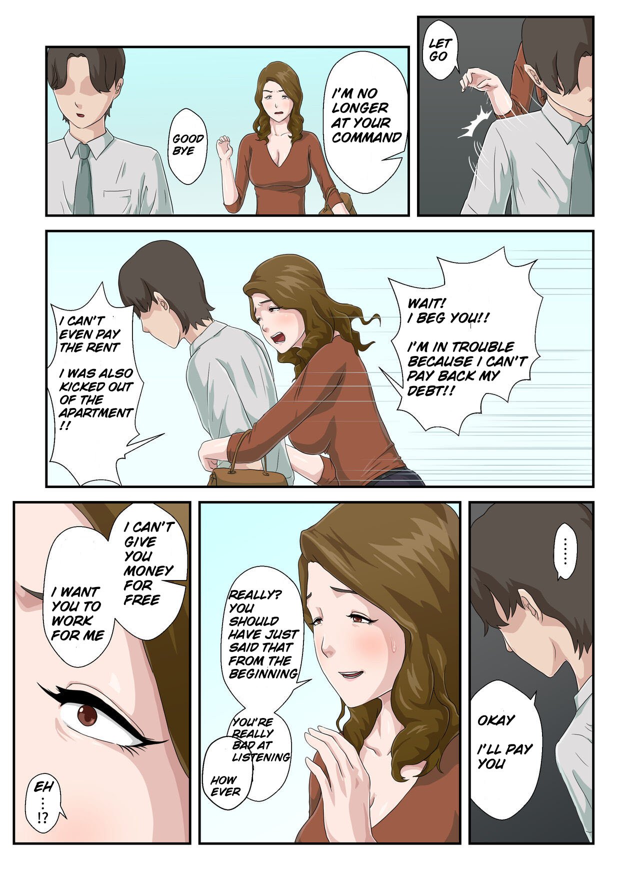 Dai Kirai na Haha wo Zenra Kaseifu ni Shita Hanashi comic porn sex 8