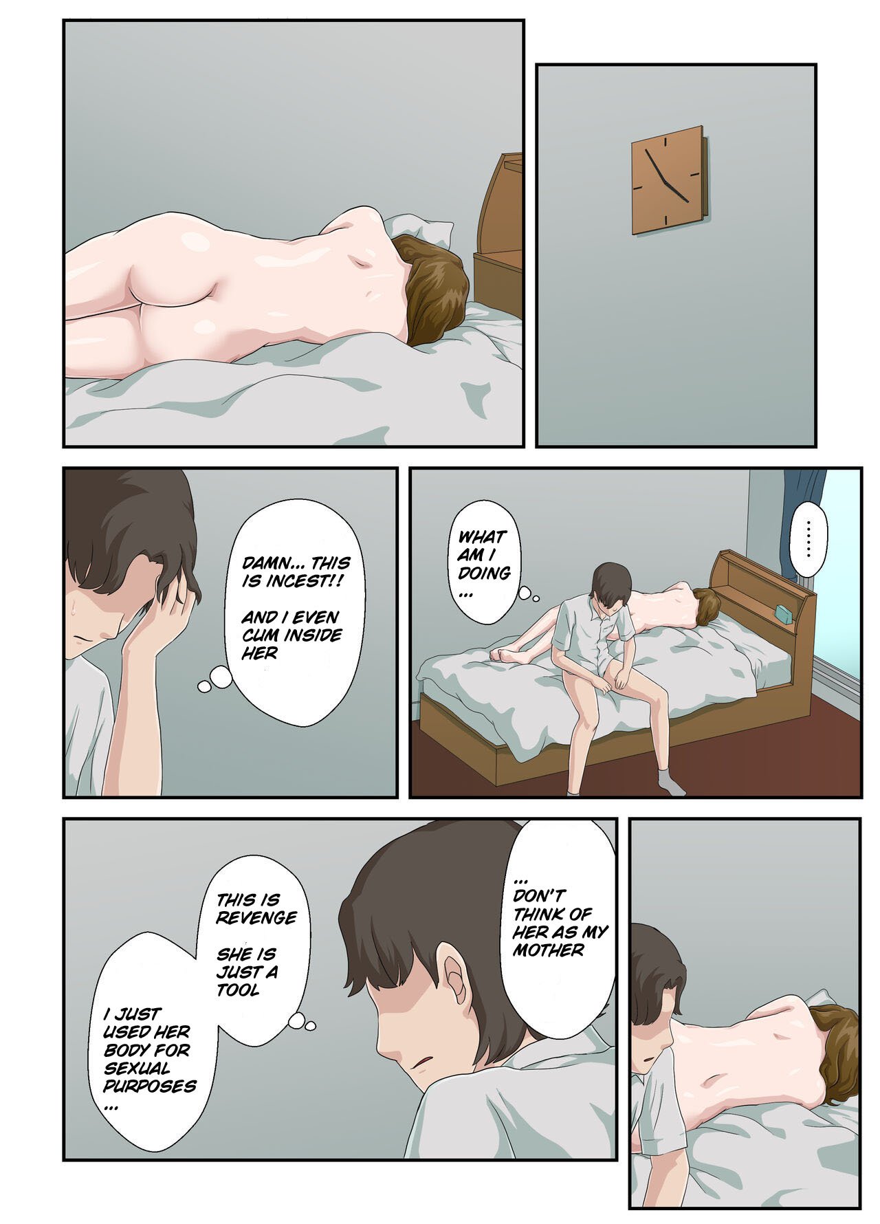 Dai Kirai na Haha wo Zenra Kaseifu ni Shita Hanashi comic porn sex 23