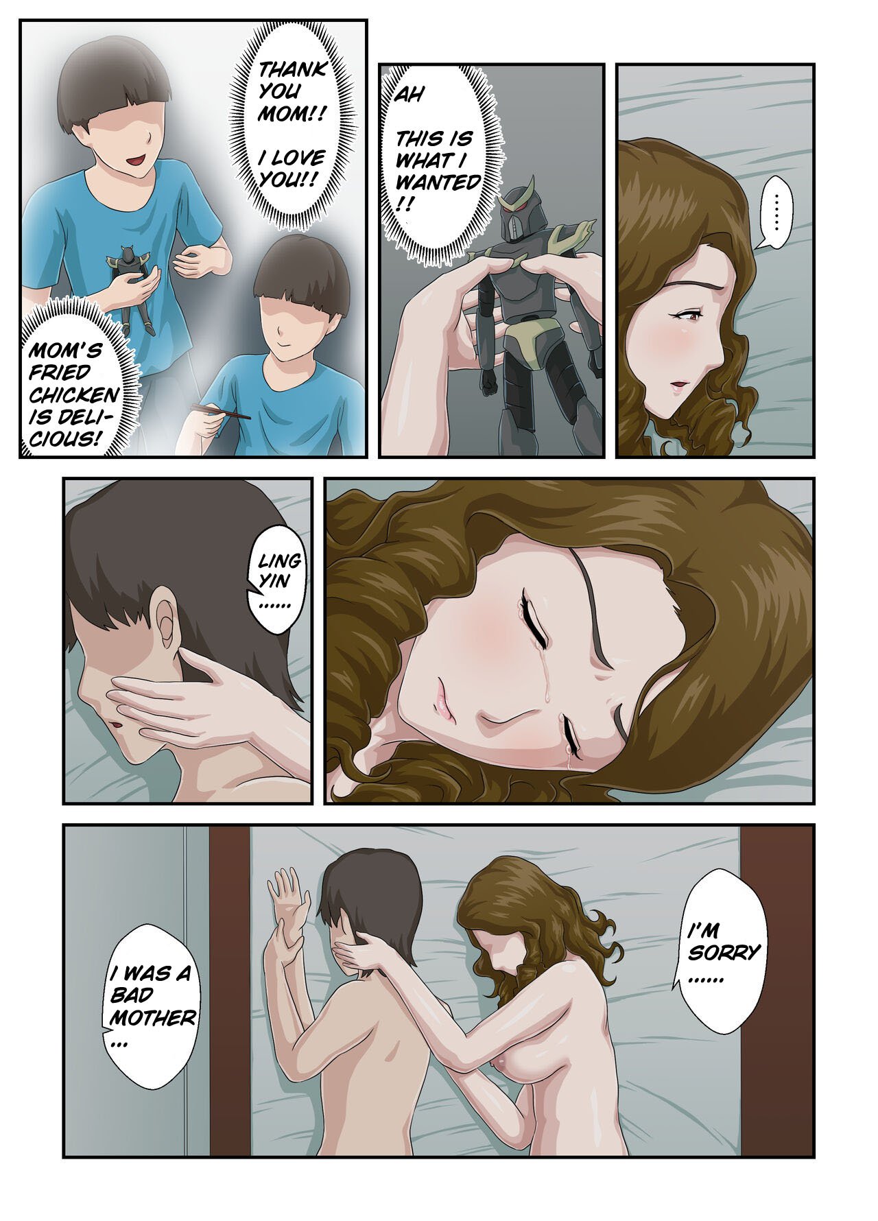 Dai Kirai na Haha wo Zenra Kaseifu ni Shita Hanashi comic porn sex 46