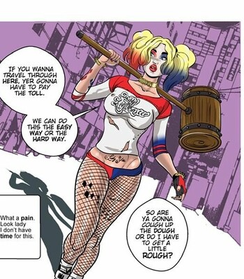 Harley Quinn: Psychic Spanking comic porn sex 3