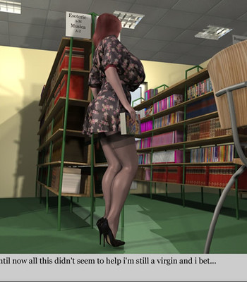 3Darlings Model Nadia at the Library comic porn sex 8