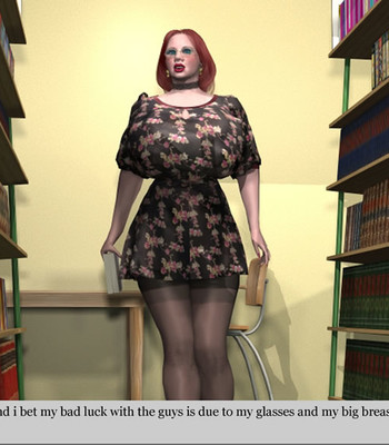 3Darlings Model Nadia at the Library comic porn sex 12