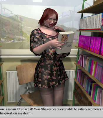 3Darlings Model Nadia at the Library comic porn sex 18