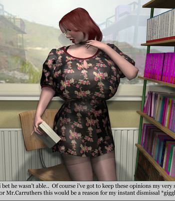 3Darlings Model Nadia at the Library comic porn sex 19