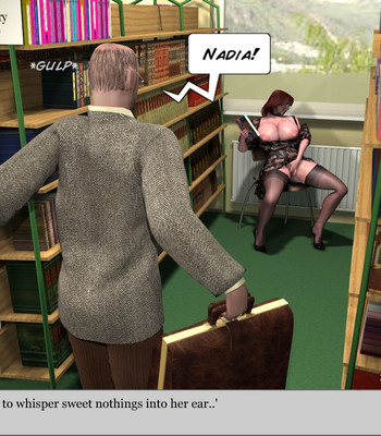 3Darlings Model Nadia at the Library comic porn sex 54