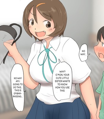 Let’s use a Penis Enlargement Pump with Onii-chan comic porn sex 4