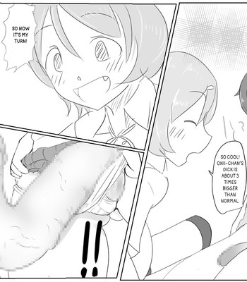 Let’s use a Penis Enlargement Pump with Onii-chan comic porn sex 10
