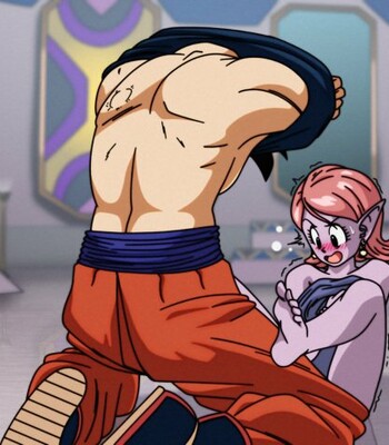 Goku x chronoa comic porn sex 3