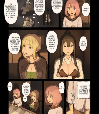 (Left /Right) When female Adventurers stop at an Oasis in a Desert… CH_1-2 comic porn sex 5
