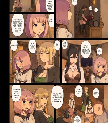 (Left /Right) When female Adventurers stop at an Oasis in a Desert… CH_1-2 comic porn sex 8