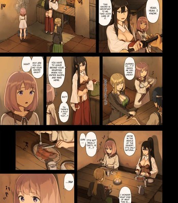 (Left /Right) When female Adventurers stop at an Oasis in a Desert… CH_1-2 comic porn sex 9