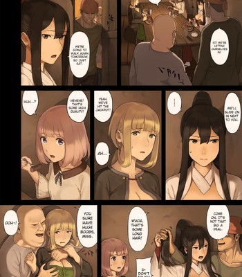 (Left /Right) When female Adventurers stop at an Oasis in a Desert… CH_1-2 comic porn sex 10