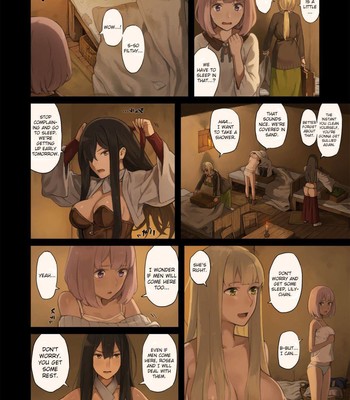 (Left /Right) When female Adventurers stop at an Oasis in a Desert… CH_1-2 comic porn sex 22